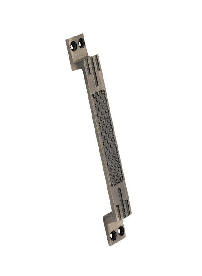 دوق ديوك | تجهيزات ومجموعة أبواب مفردة | مربع (10 بوصات - مزلاج واحد، 8 بوصات - مزلاج واحد، مقبضان، مزلاج برج واحد، ومصد باب واحد) | تشطيب نحاسي عتيق | أدوات أبواب بتصميم أنيق - Image 4